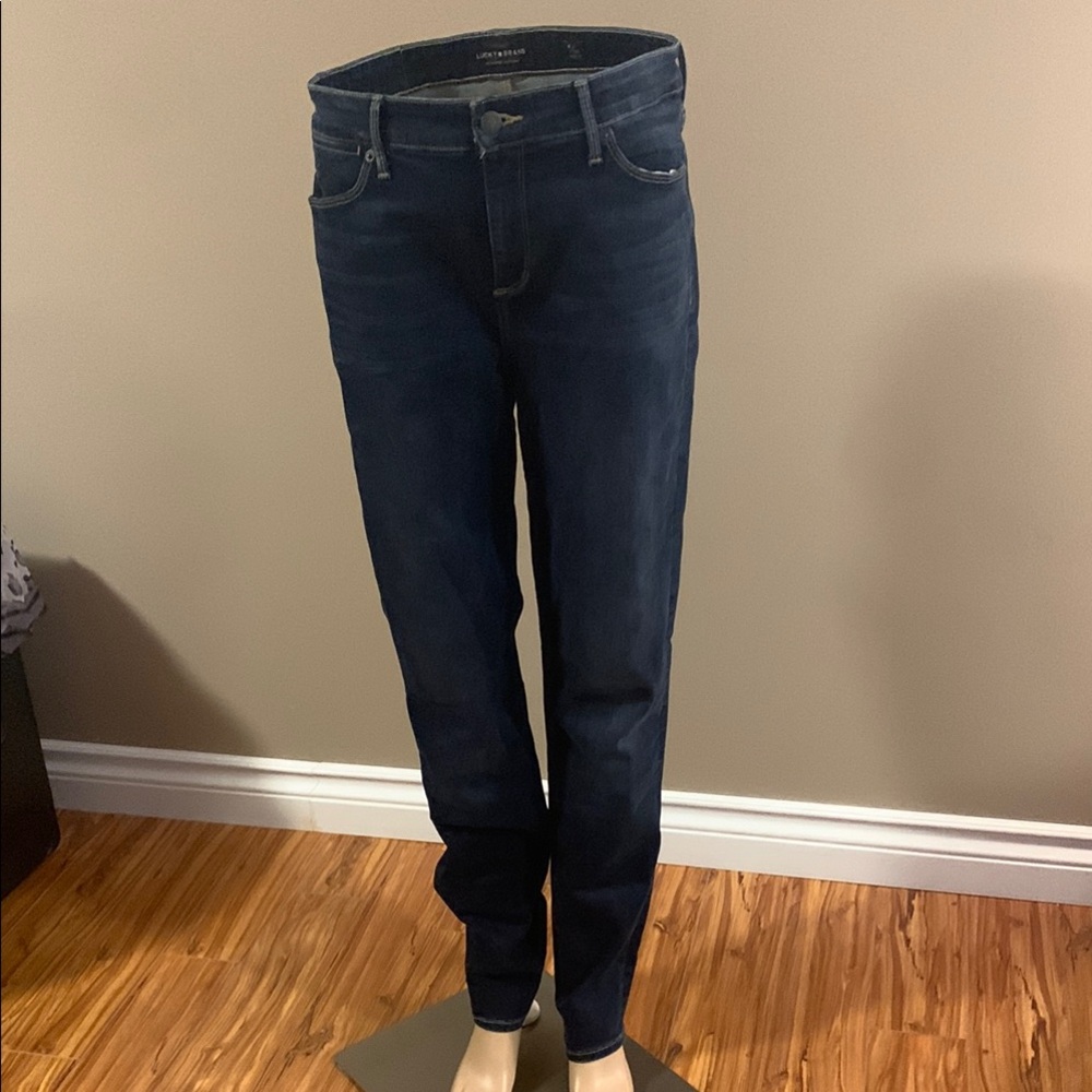 Lucky Brand Hayden Skinny Jeans, blue, size 8, 30/30